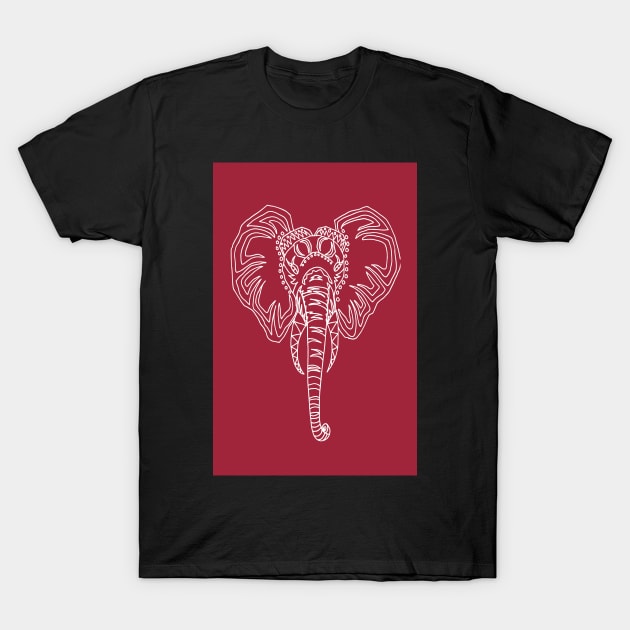 Majestic Elephant T-Shirt by Lavenderbuttons